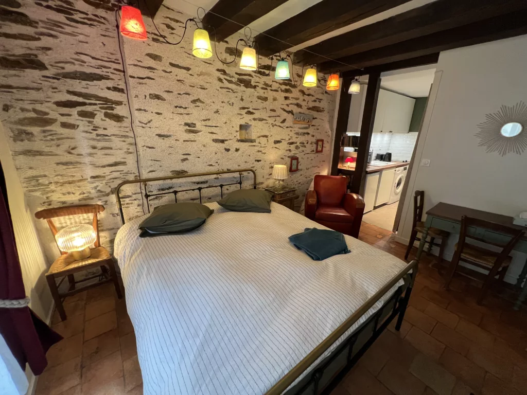 Maison Bout du monde studio Saint-Aignan près du château d'Angers