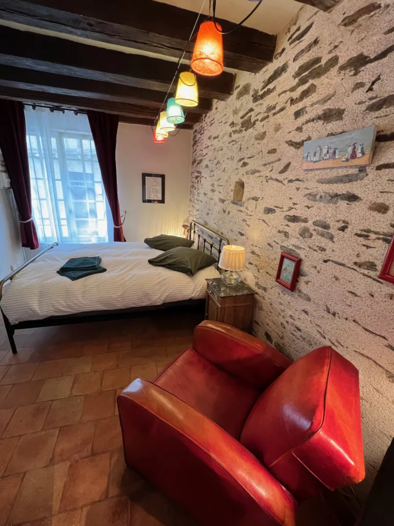 Studio de charme à Angers centre proche du Château d’Angers